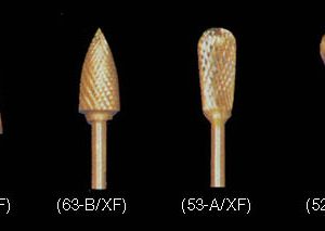 Burs Titanium Nitride Coating - Fine Cut
