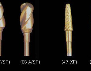 Burs Titanium Nitride Coating - Series 47 & Bulk Reduction