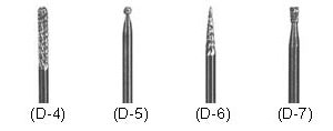 Carbide Laboratory Burs - Extra Fine Cut