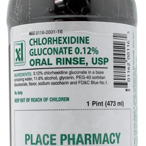 Chlorhexidine Gluconate Rinse 0.12% Rinse 16 FL OZ (473 ML)