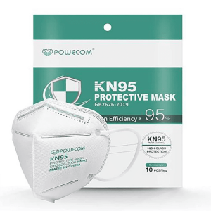 POWECOM KN95 Face Mask - FDA Approved - Best KN95 on the Market