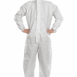 Protective Safety Coveralls with Hood, Clothing, Suit, Large or Extra Large - White - As Low As $2.95