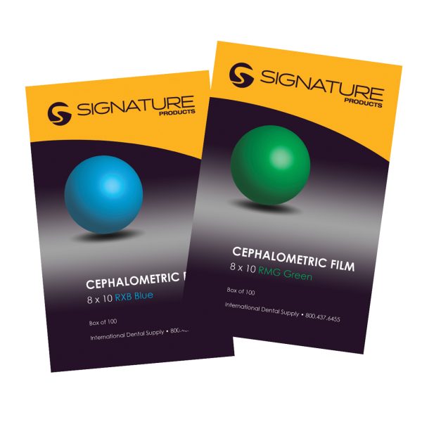 Cephalometric Film 8 x 10 - Box of 100
